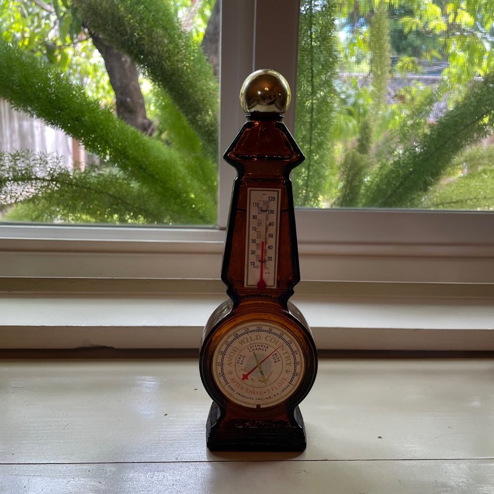 Avon Wild Country After Shave Thermometer
